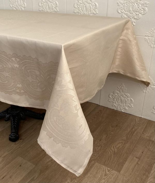 Скатертина Masali тефлон 160x220 Model 509 Cappucino