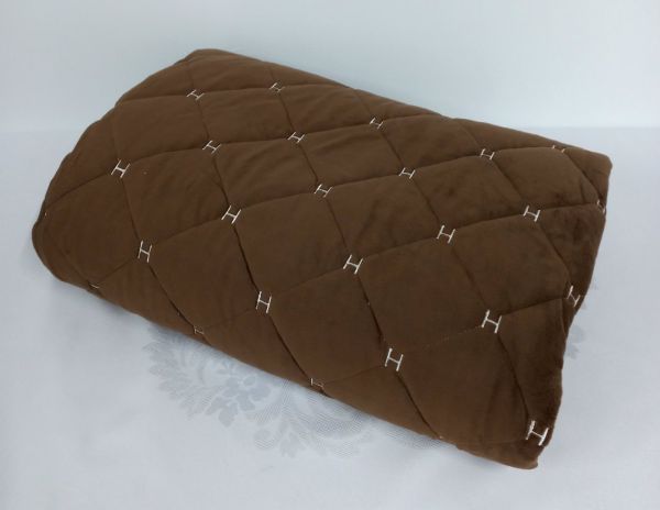 Покривало велюрове Model-3/1 (1163) 220х240 Brown