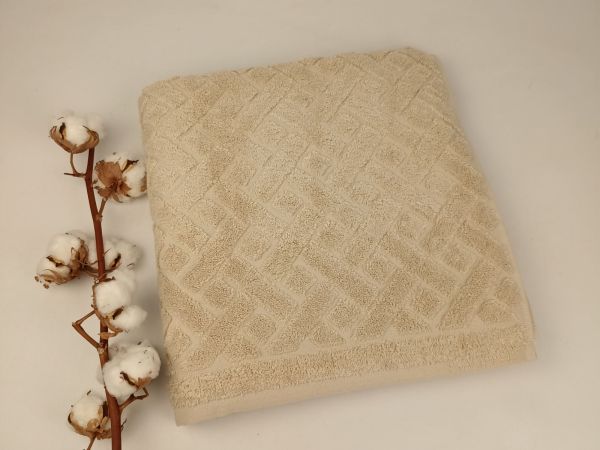 Рушник Philippus Cross Cotton 70х140 Santa Бежевий (A457)