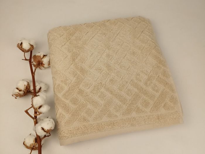 Рушник Philippus Cross Cotton 70х140 Santa Бежевий (A457)