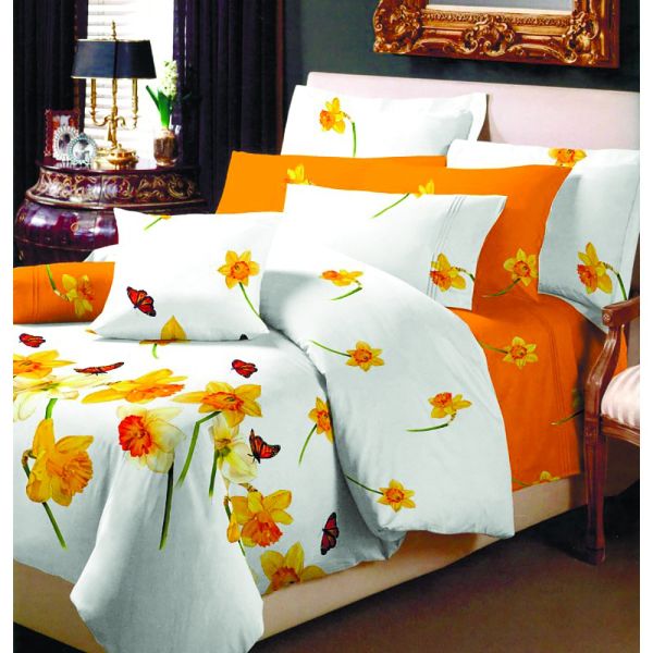Комплект постільної білизни "ТЕП" півтораспальний 716 Нарцис, 70x70