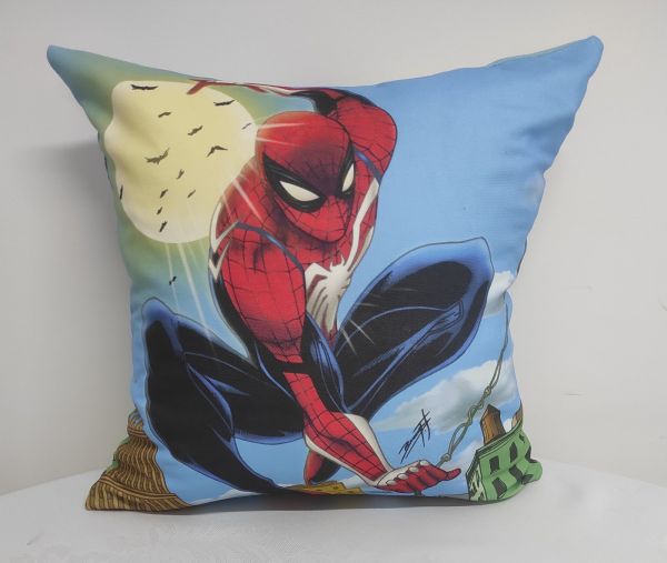 Наволочка принт Sagol 45х45 - mod 101 Spider-Man