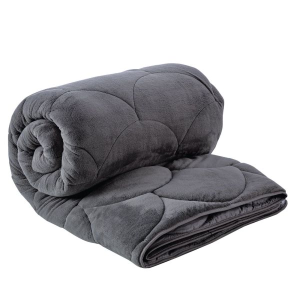 Ковдра CLASY 195х215 Wellsoft Fluffy V2 Antrasit