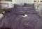 Постільна білизна Koloco сатин з вишивкою 150x210 см Purple