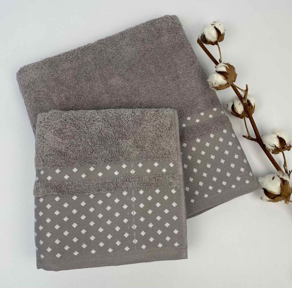 Набір рушників Cottonize 2 шт cod 138  Mokko
