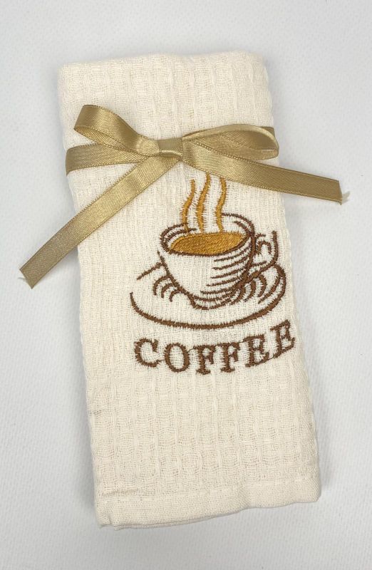 Рушник вафельний кухонний Mercan Coffee  Cream