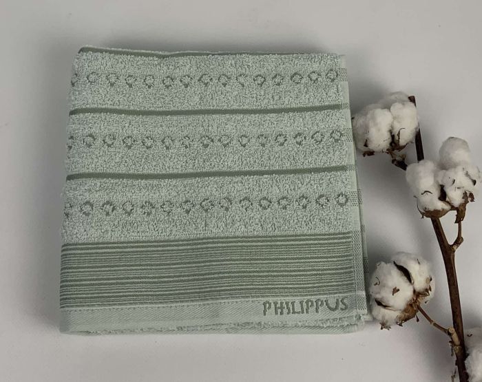 Рушник Philippus Slow Cotton 50x90 Timoxa Салатовий(Е847)