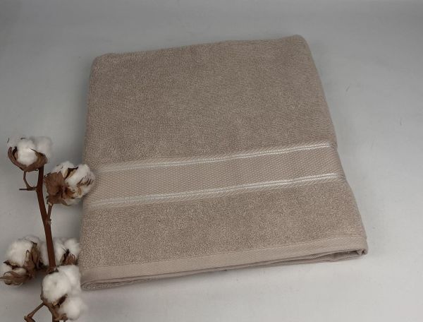 Рушник Philippus Collesium Cotton 70х140 Soft  Бежевий(ЕA071)