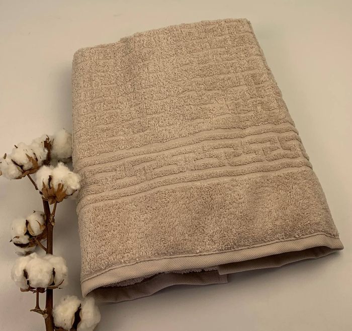 Рушник Philippus Delux Cotton 70х140 Bali Бежевий (691)