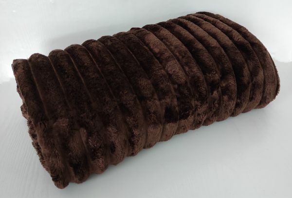 Покривало велюр new 150х200 Chocolate