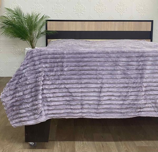 Покривало велюр new 180х200 Lilac