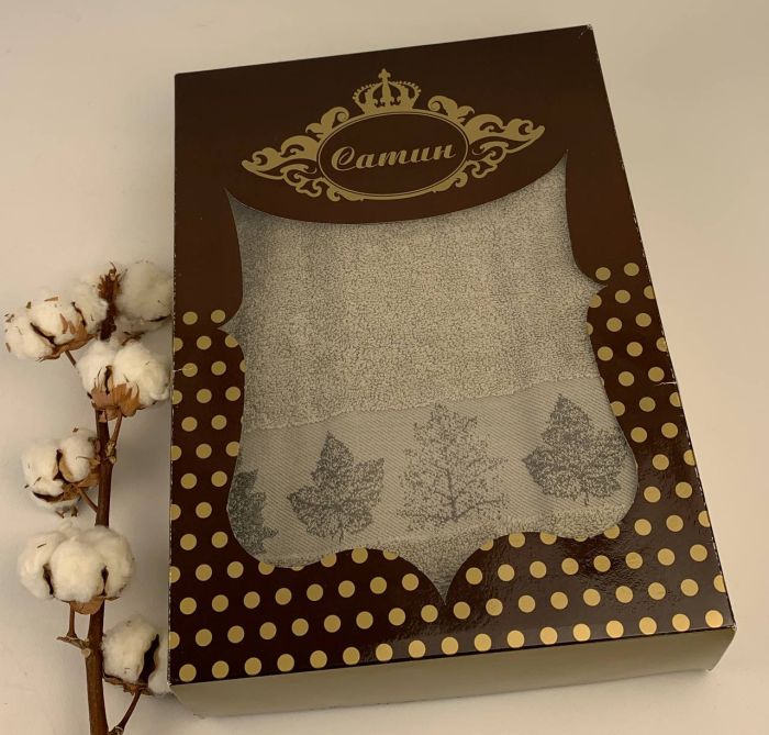 Набір рушників 2шт.Pupilla Parma  Green в коробці