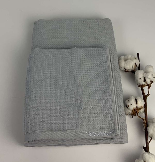 Набір рушників Philippus Platinum Cotton 2 шт Ekvador Сірий(ЕА109)