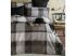 Постільна білизна Issimo Home digital сатин 200х220 DUNLOE BLACK