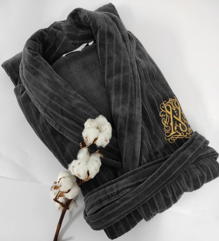 Халат чоловічий Maison D'or Alberto Grey M