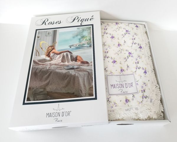 Покривало Maison D'or Roses 220x240 Lila