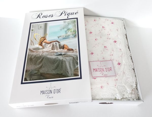 Покривало Maison D'or Roses 220x240 Pink