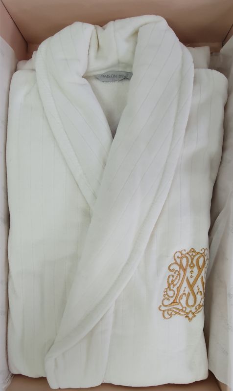 Халат чоловічий Maison D'or Alberto Ivory L