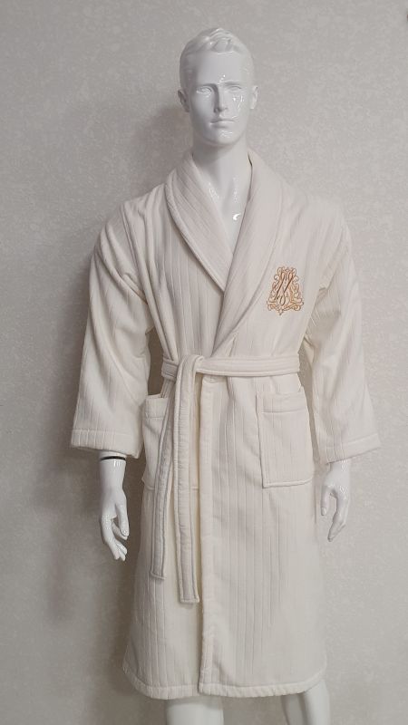 Халат чоловічий Maison D'or Alberto Ivory L