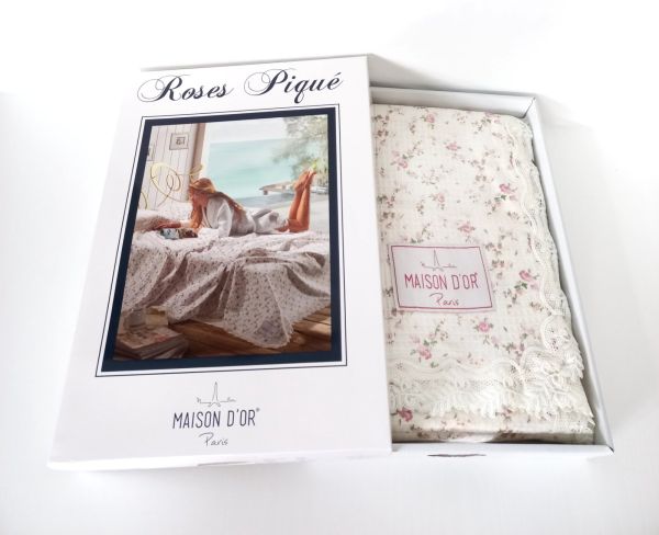 Покривало Maison D'or Roses 180x240 Rose