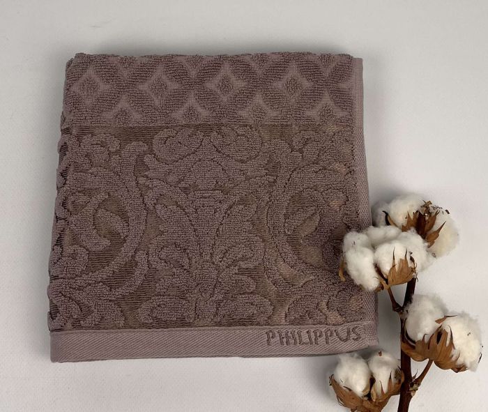 Рушник Philippus Lux Cotton 50x90 Denise Фіолетовий(Е838)