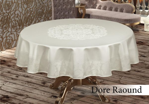 Скатертина тефлон PVS Maison Royale 160Q Buta White