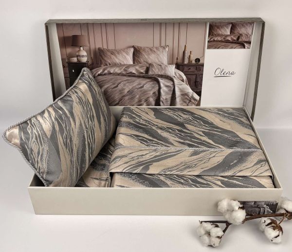 Покривало Moda Box 240х260 з наволочками Olena
