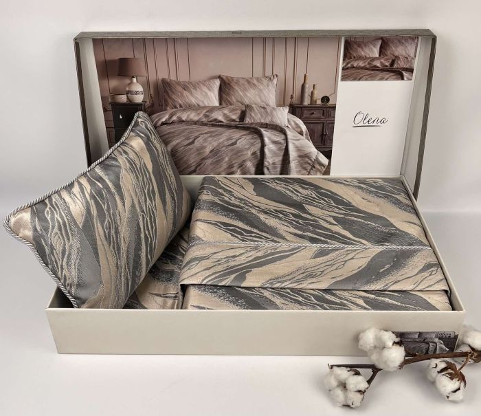 Покривало Moda Box 240х260 з наволочками Olena