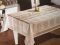 Скатертина  Maison Royale 160x180 Cazibe Cappucino