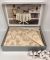 Скатертина Set Maison D'or Q180+Q170+6pcs+6psc Marinella T.Cloth Beige