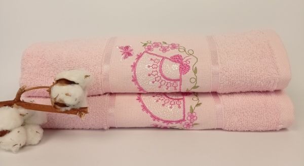 Рушник AE 70х140 Fun Pink