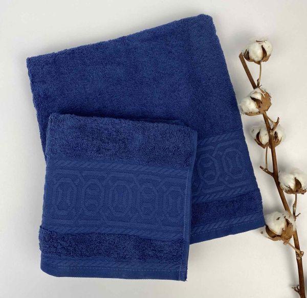 Набір рушників Cottonize 2 шт cod122 Blue