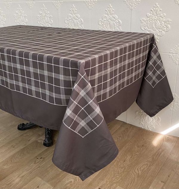 Скатертина Maison D'or Harmony 160х220 Brown/Grey Model 6