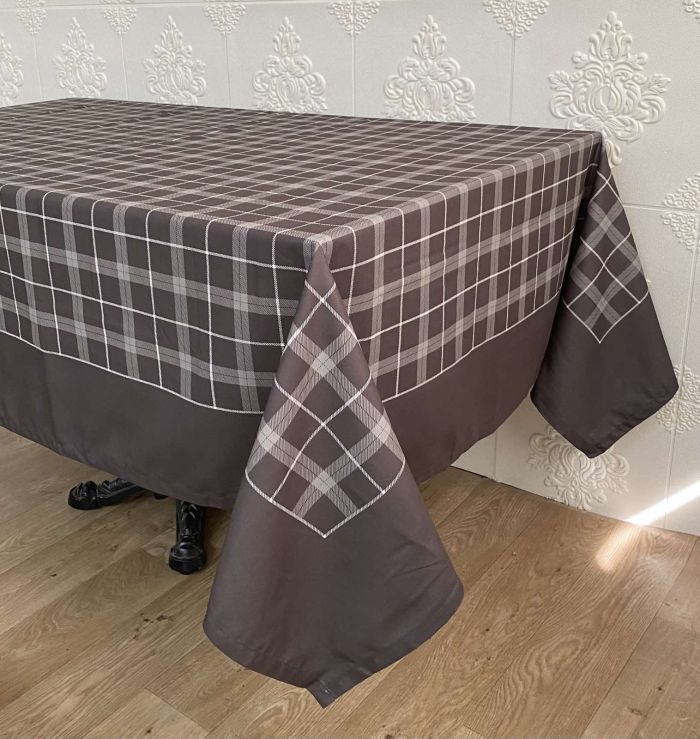 Скатертина Maison D'or Harmony 160х220 Brown/Grey Model 6