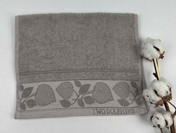 Рушник Two Dolphins Vip Cotton 30х50 Penza Сірий(A150)