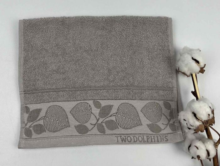 Рушник Two Dolphins Vip Cotton 30х50 Penza Сірий(A150)