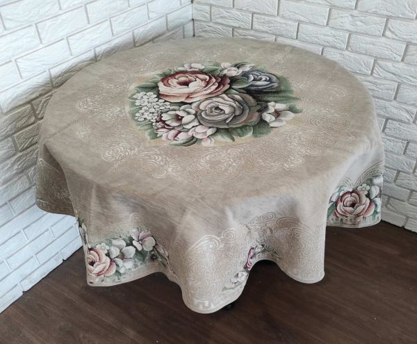 Скатертина велюрова Sagol 160Q St-139 V-2 Vizon