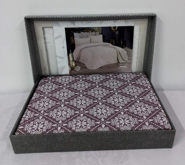 Покривало My Bed Soft Serie 240x260 з наволочками Arel Bordo