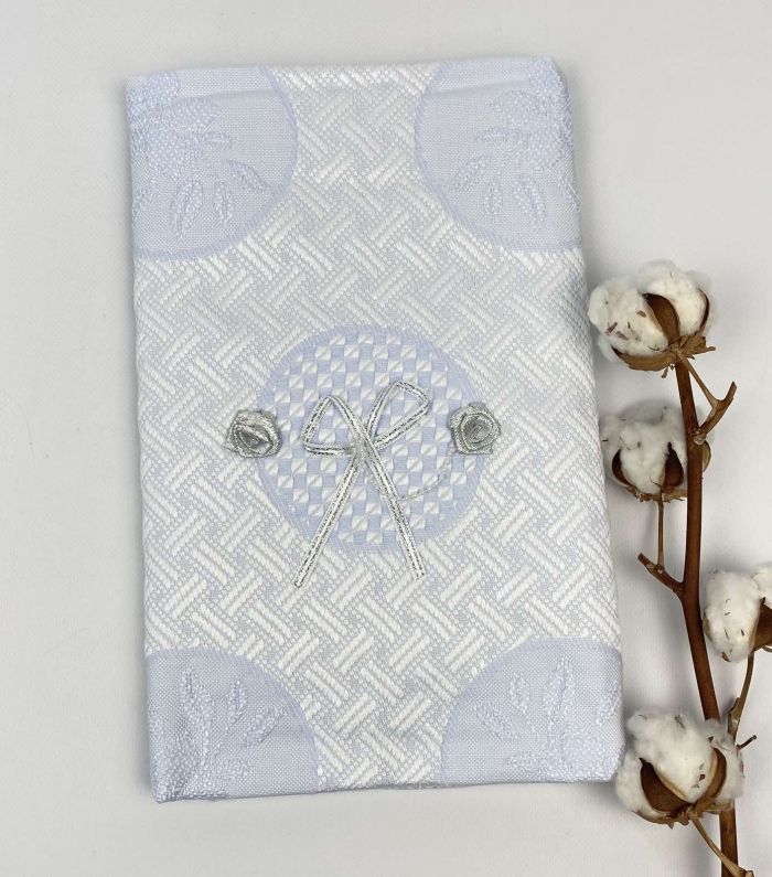 Крижма Leylek Light blue код4375 в коробці