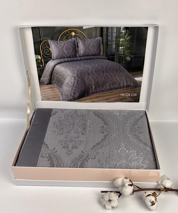 Покривало Maison D'or Kabartma 240x260 Antrasit