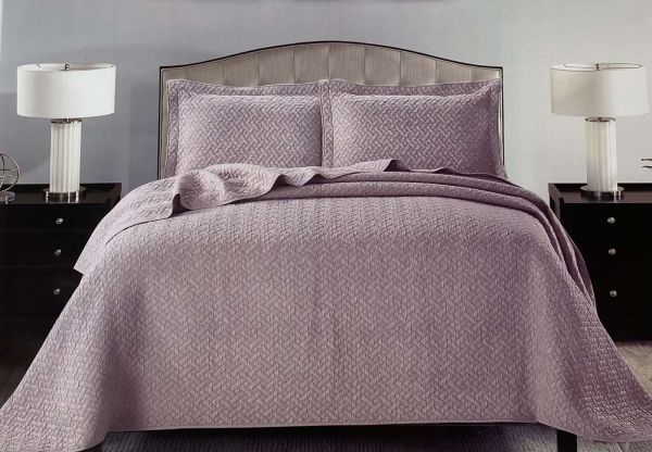 Покривало з наволочками Colorful Home 220х240 Lilac