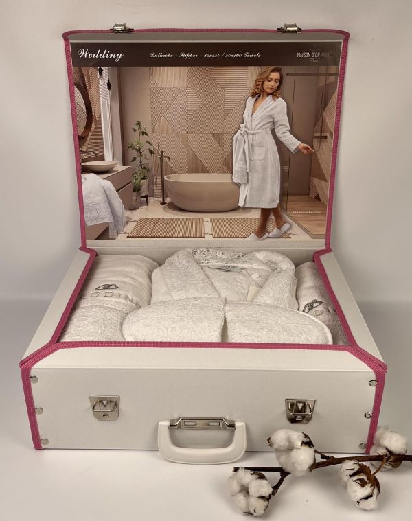 Халат-набір Maison D`or Wedding White M