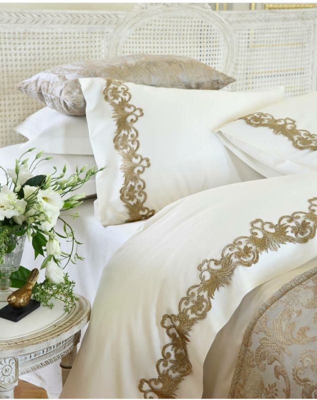 Постільна білизна Pepper Home Leana Cream-Copper 200x220