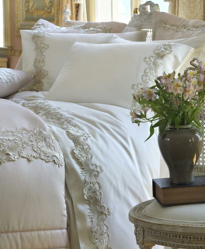 Постільна білизна Pepper Home Leana Cream-Copper 200x220
