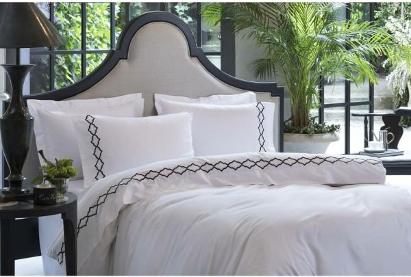 Постільна білизна Pepper Home Orlando 200x220 White-black
