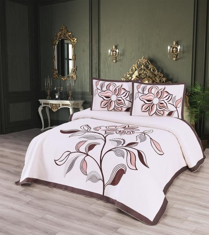 Покривало My Bed Jumboo Serie 240x260 з наволочками Alonsa Bordo