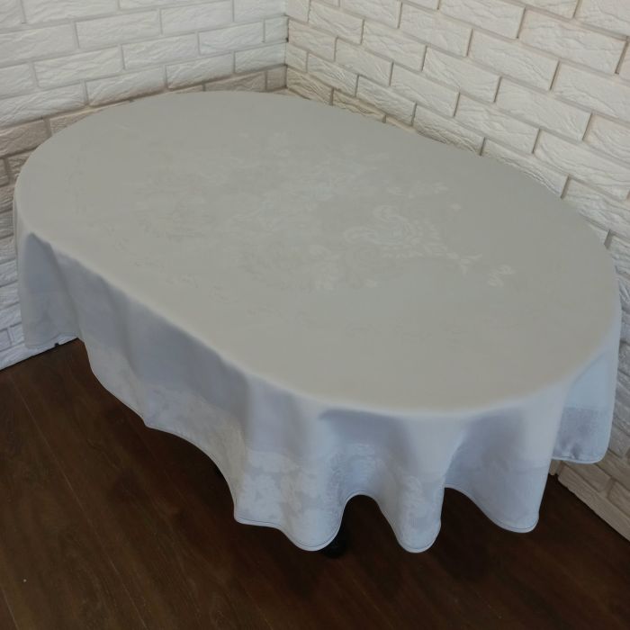 Скатертина Sagol тефлон 160x300 ovale St-060 Grey в коробці *