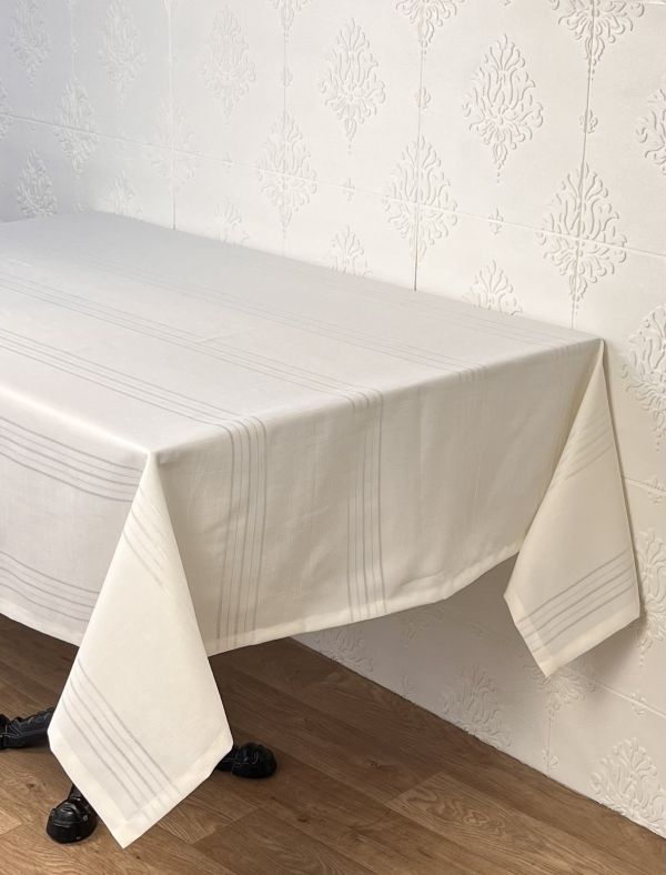 Скатертина в PVS Acme Tekstil 160x350 Carmen Krem