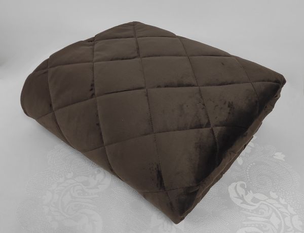 Покривало велюрове Model-10 160х230 Chocolate