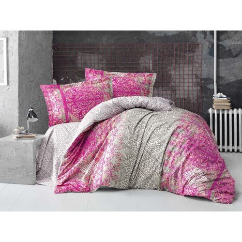 Постільна білизна Altinbasak neon 200x220 Cadrado fusya